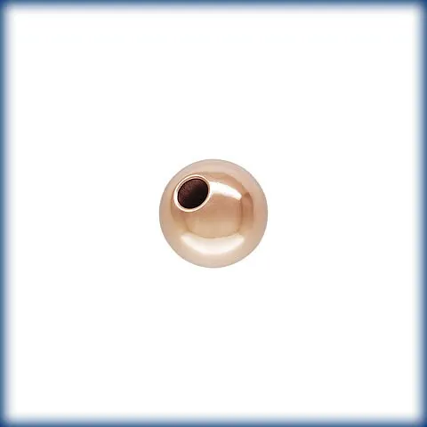 14kt  Rose Gold Filled Beads