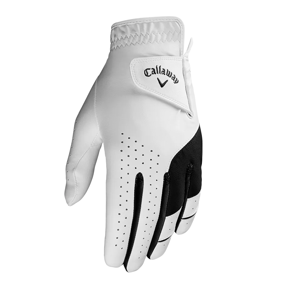 (3 Pack) Callaway Weather Spann Golf Glove (mens) (RH)