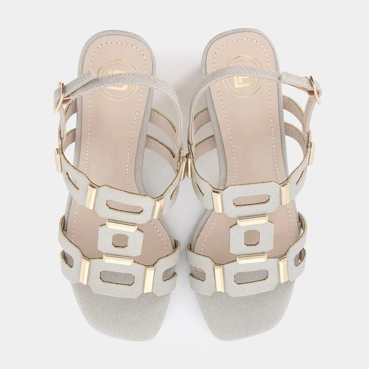 8543-BEIGE- SANDALI