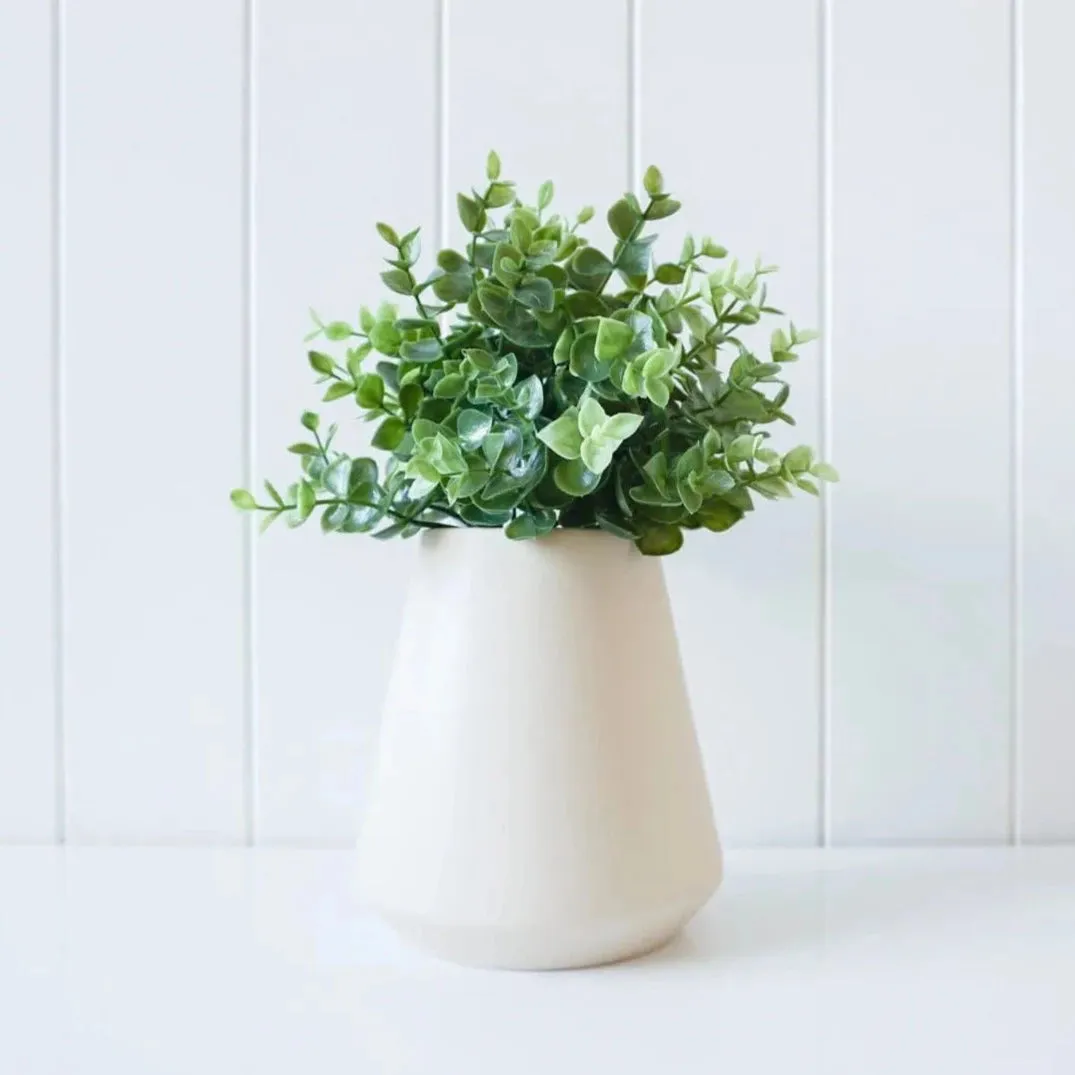 Abstract Vase - Beige