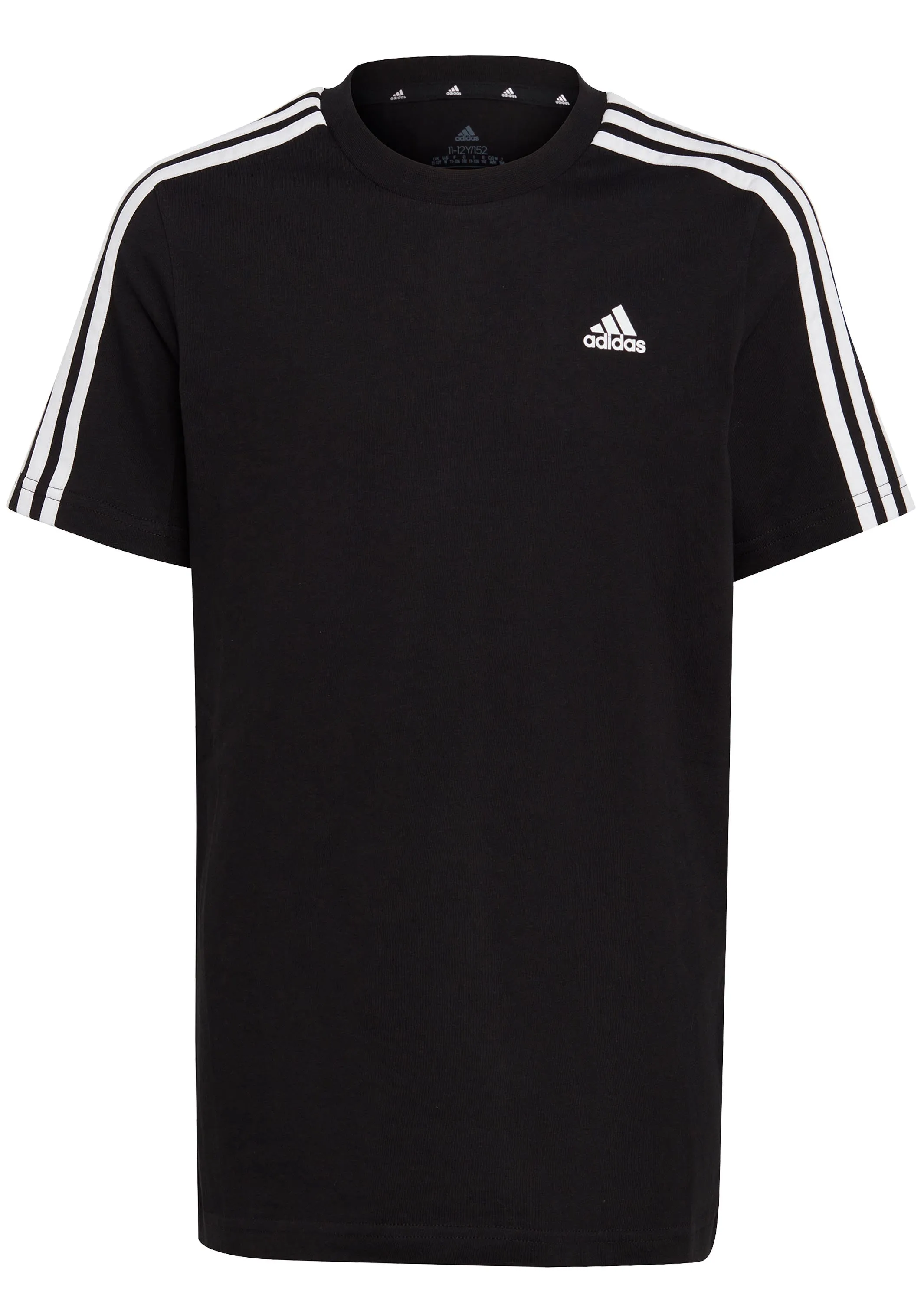 Adidas Kids  Essentials 3-Stripes Cotton Tee  HR6330