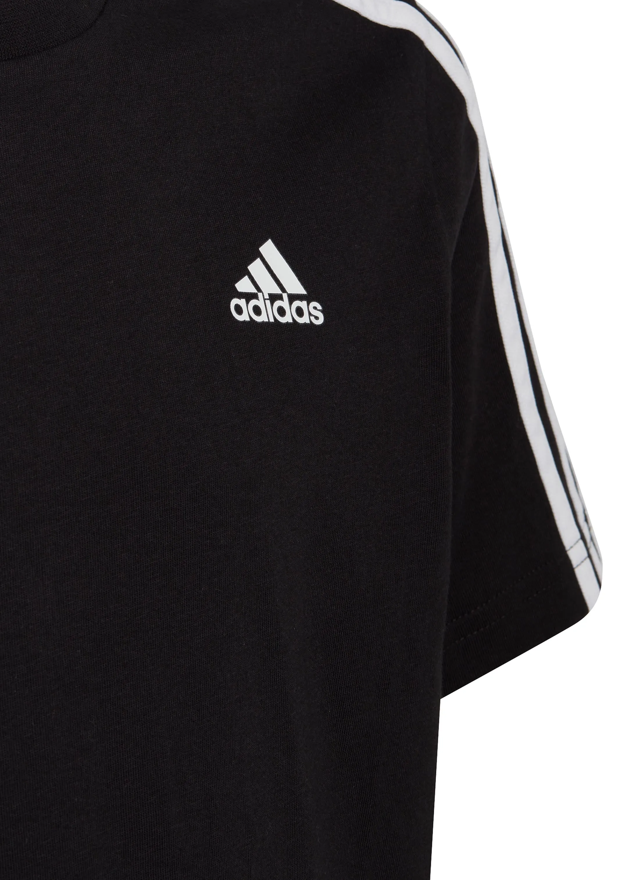 Adidas Kids  Essentials 3-Stripes Cotton Tee  HR6330