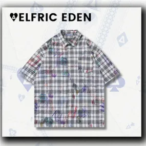 Aelfric Eden  |Other Plaid Patterns Unisex Short Sleeves Shirts