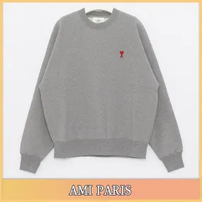 AMI PARIS  |Unisex Logo Designers Sweatshirts