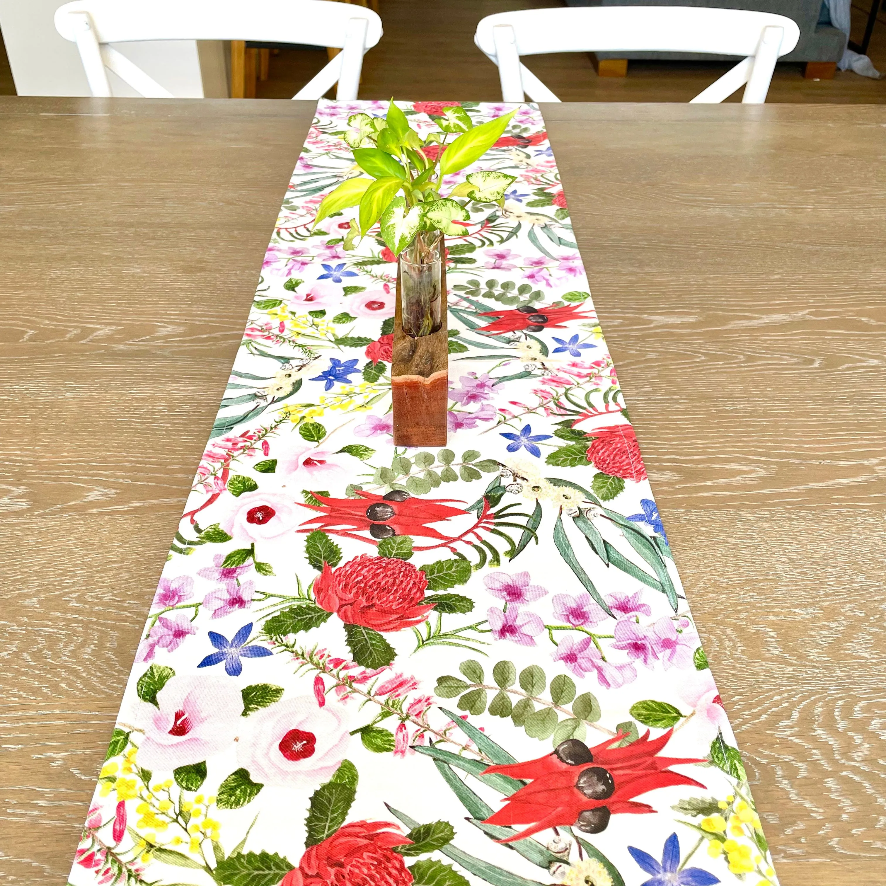 Australian Floral Emblems Table Runner