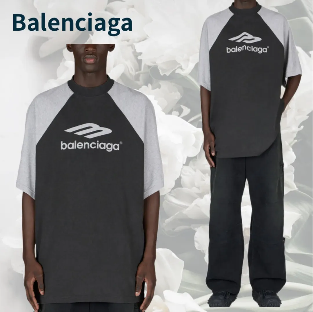 BALENCIAGA  |Unisex Logo Luxury FX Advantage / Exclusive T-Shirts