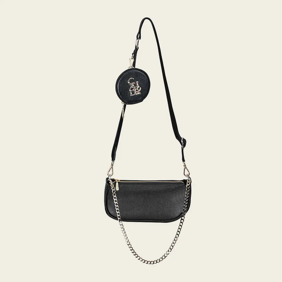 BOD66MA - Cuadra black fashion stingray crossbody bag for women