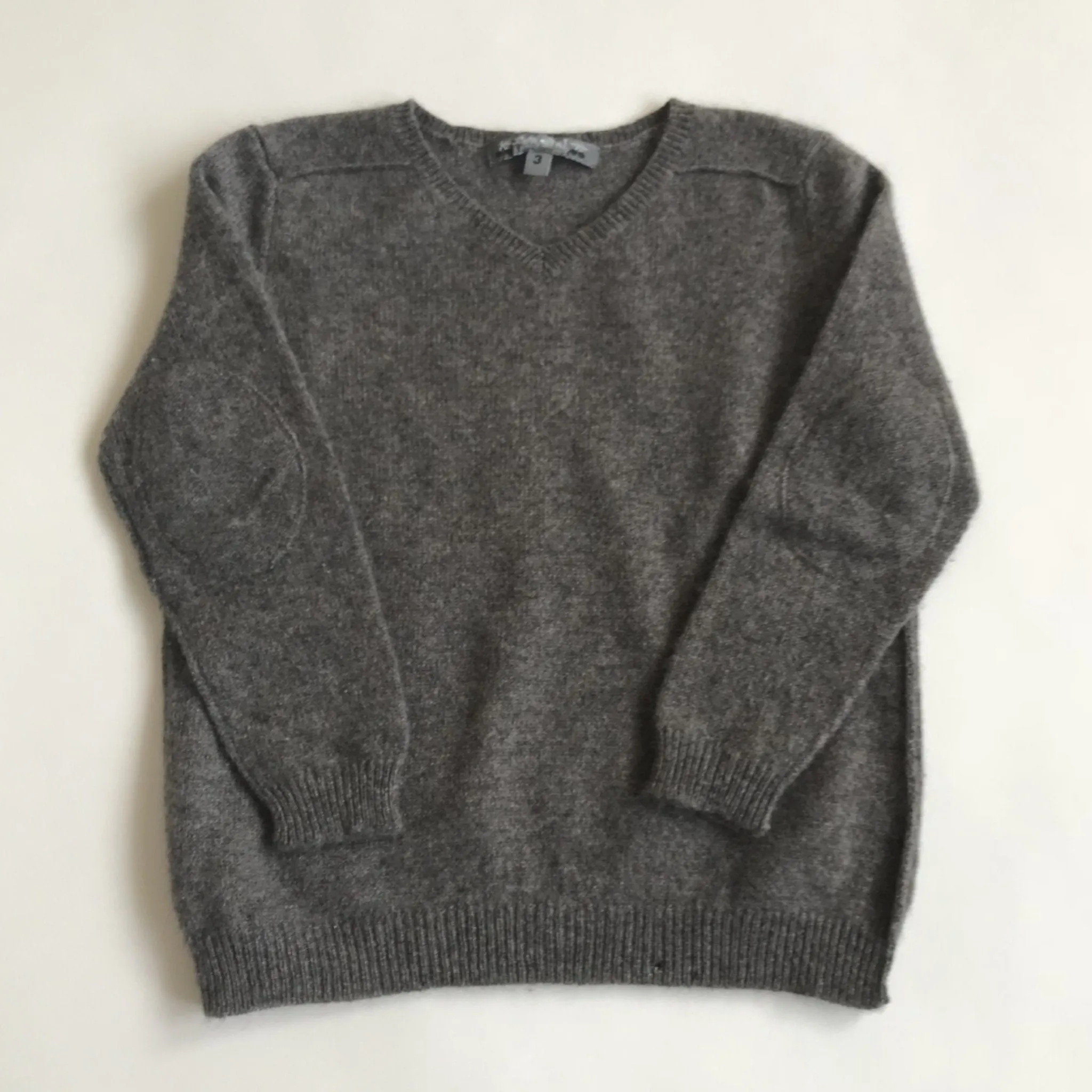 Bonpoint Taupe Cashmere Jumper