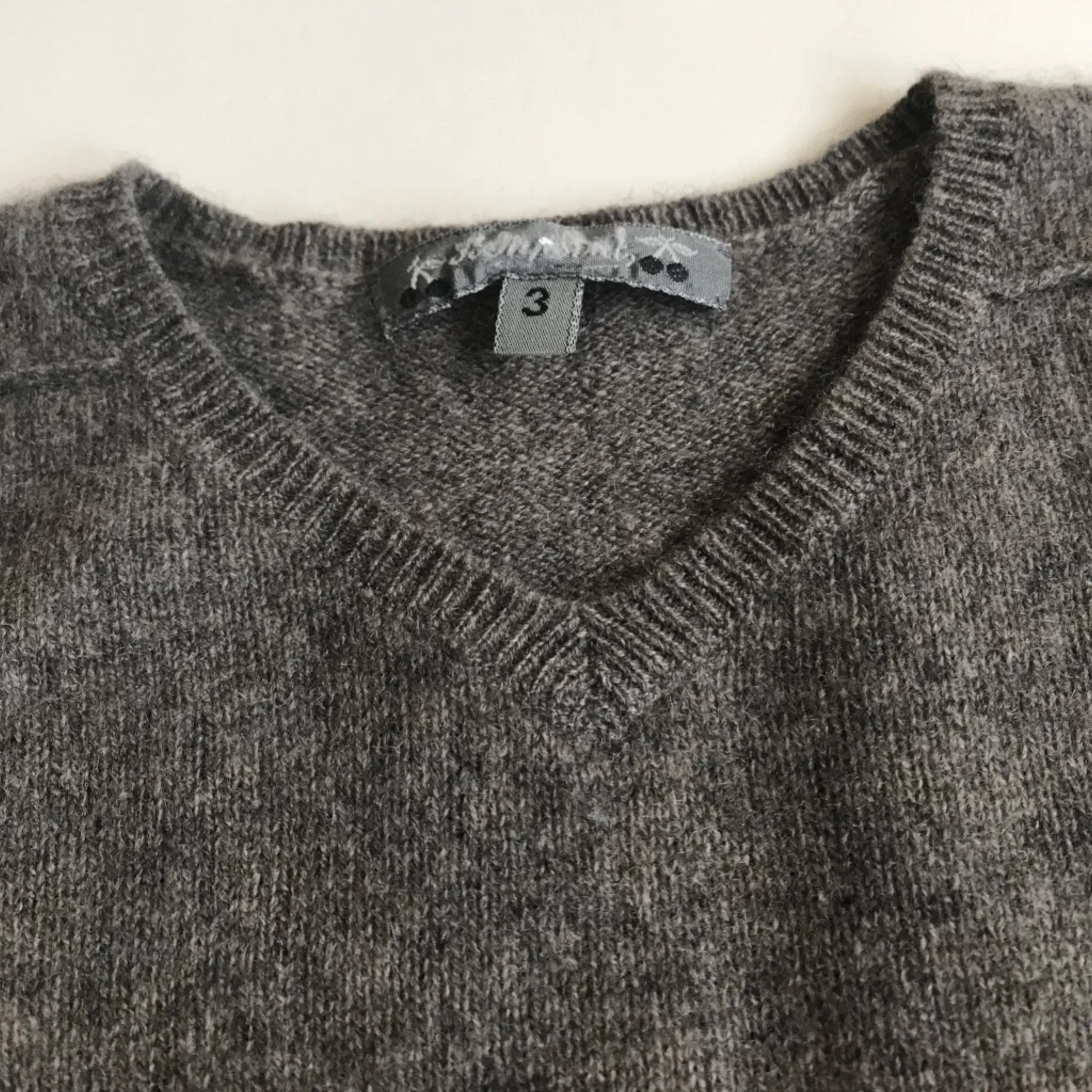 Bonpoint Taupe Cashmere Jumper