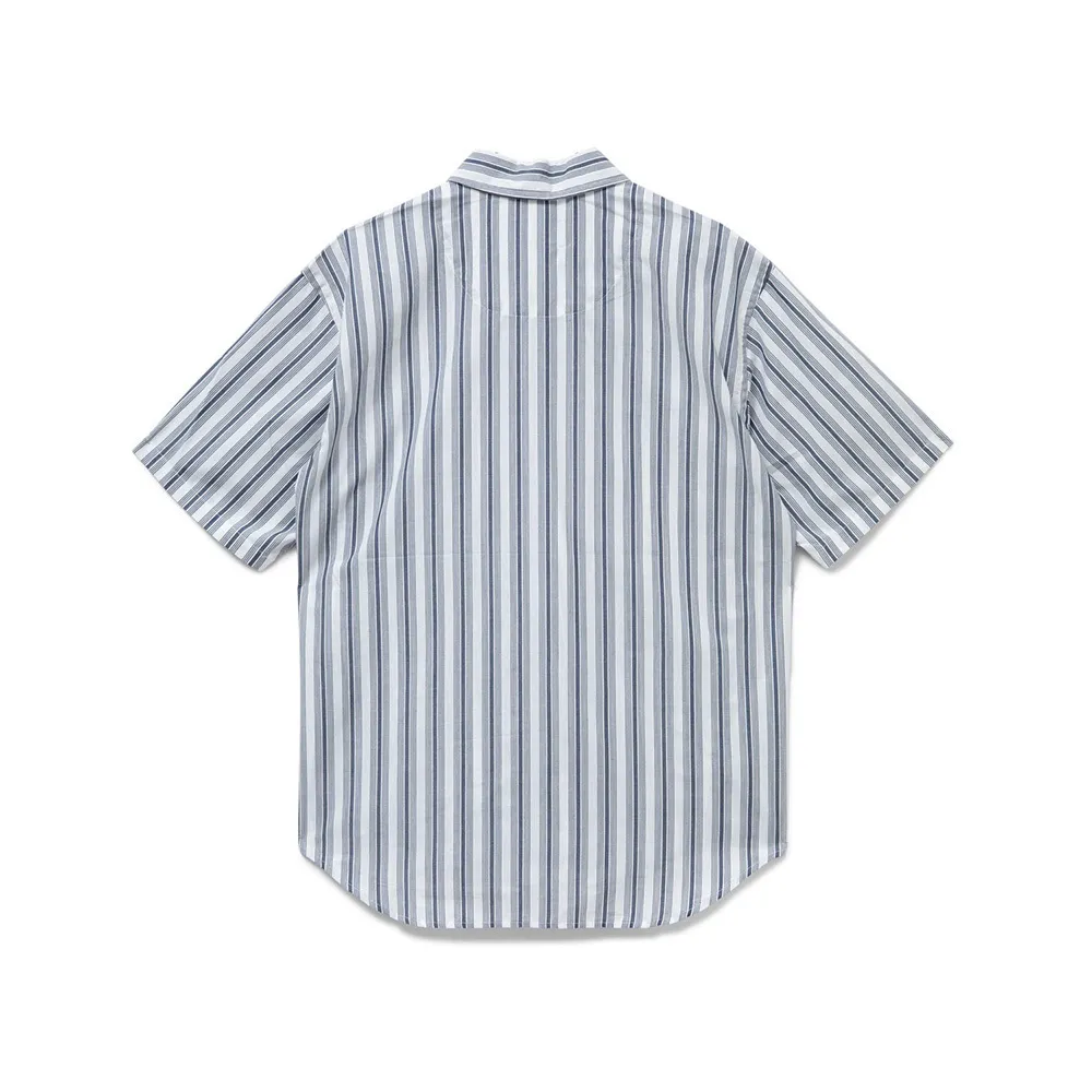 BoTT  |Stripes Unisex Cotton Short Sleeves Shirts