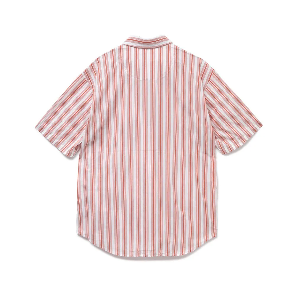 BoTT  |Stripes Unisex Cotton Short Sleeves Shirts