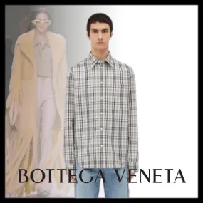 BOTTEGA VENETA  |Other Plaid Patterns Cotton Shirts