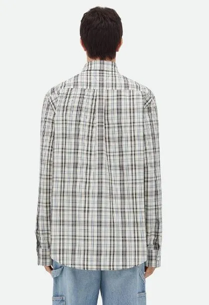 BOTTEGA VENETA  |Other Plaid Patterns Cotton Shirts