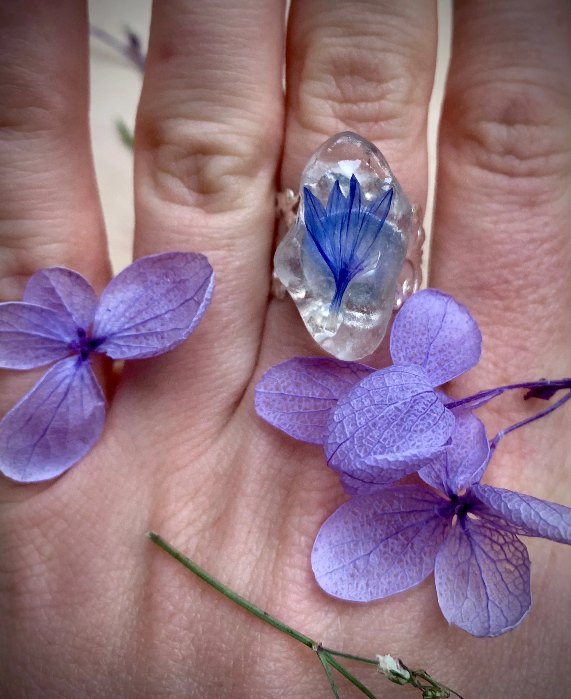 Brigid Sea Glass Ring