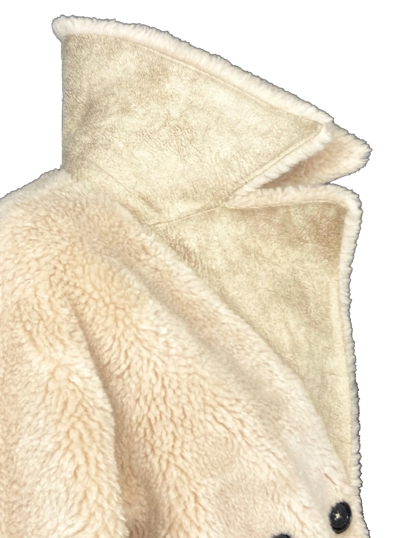 CAPPOTTO TEDDY DOPPIOPETTO BEIGE