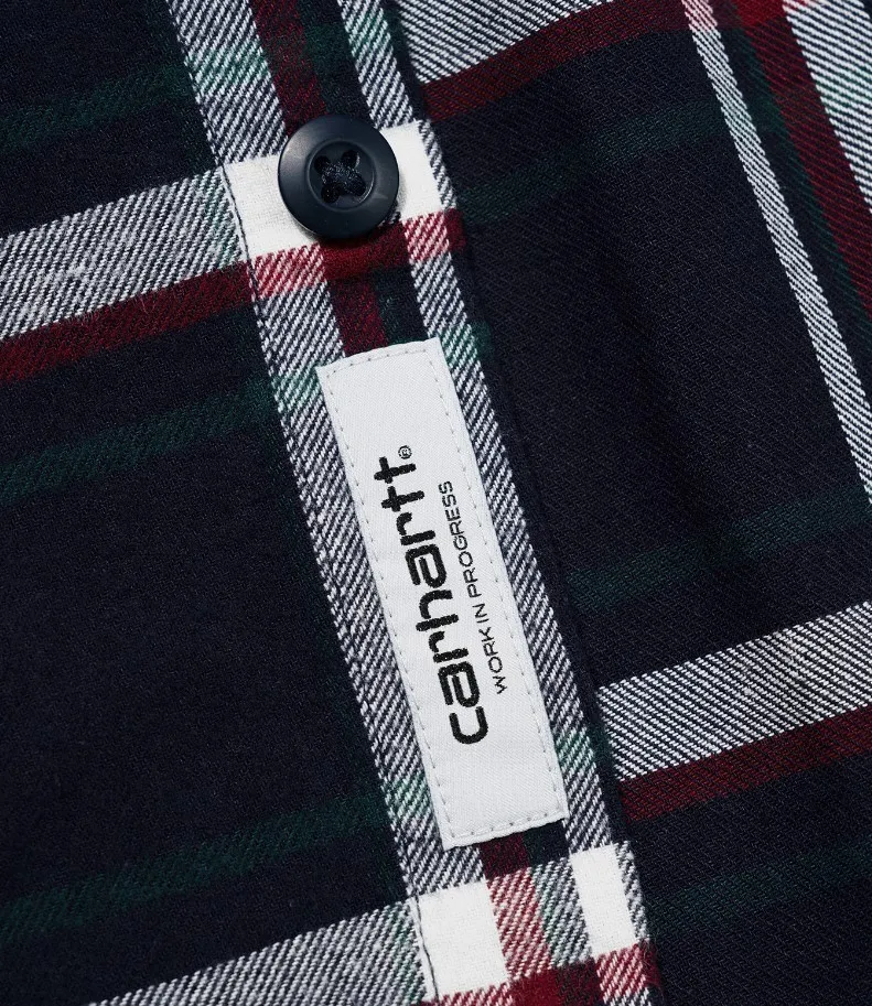 Carhartt  |Other Plaid Patterns Street Style Logo Shirts