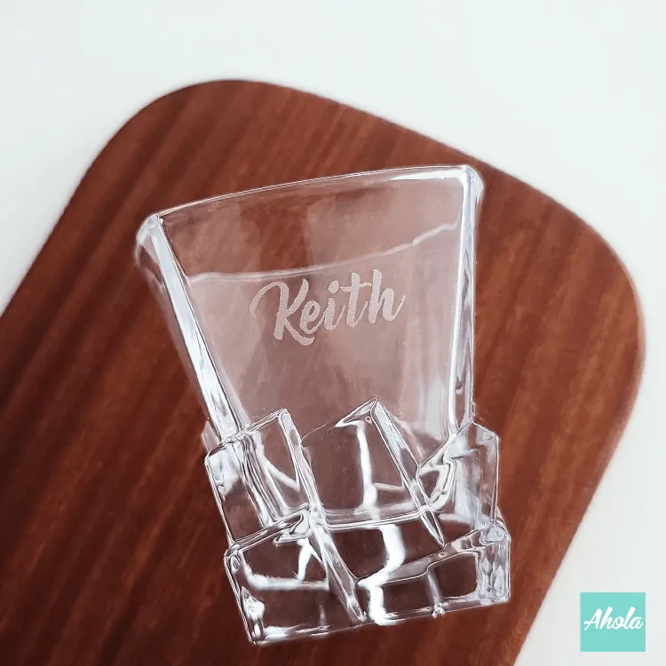 【Chill】Personalizable Coaster Chill Stones glass 玻璃酒杯