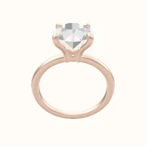 Classic Solitaire Engagement Ring With X Gallery Head