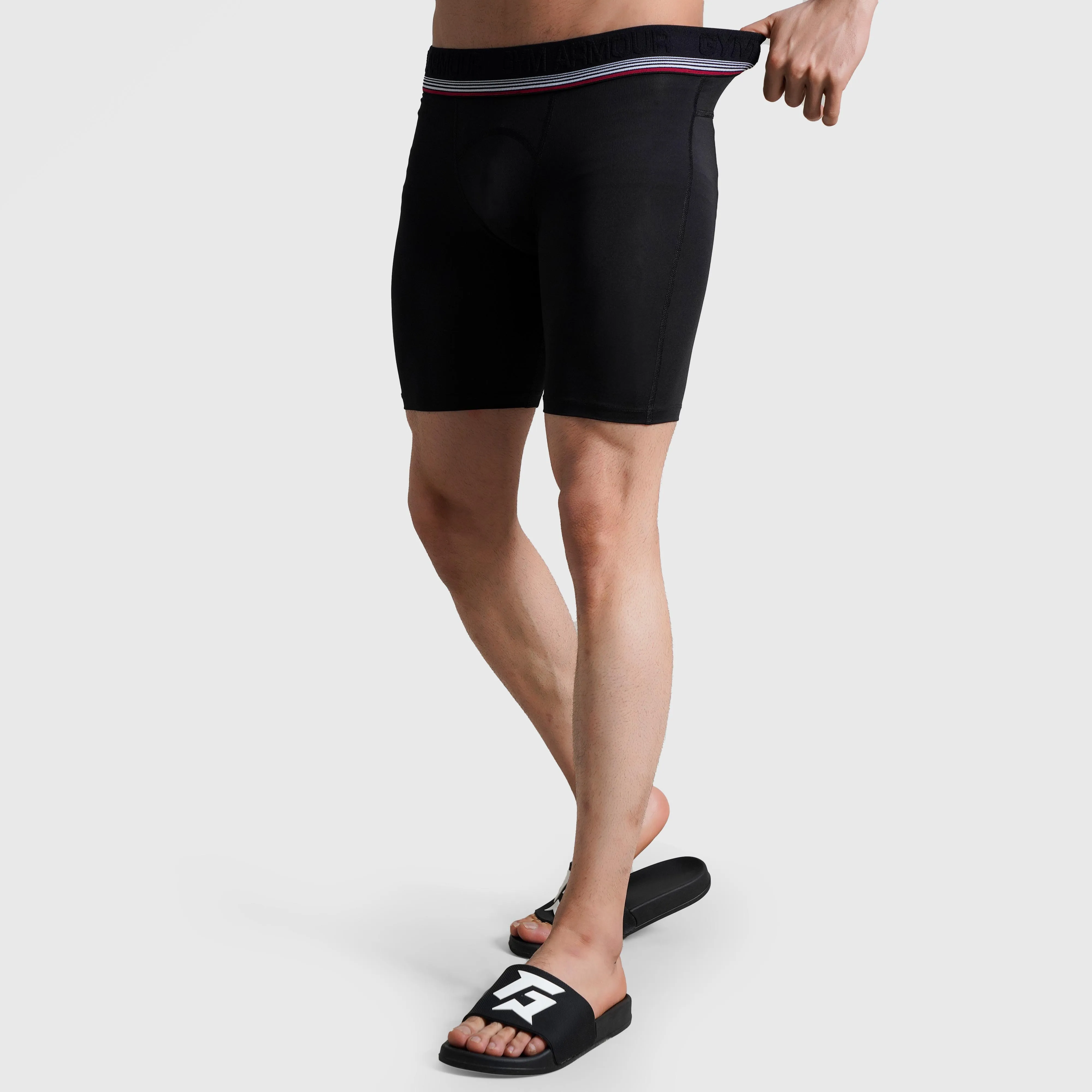 Elevate Compression Boxers (Black)