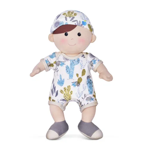 Enzo Toddler Boy Doll w/ Cactus Print