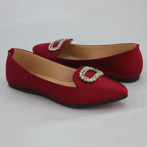 Fancy & Stylish Maroon Pumps for women