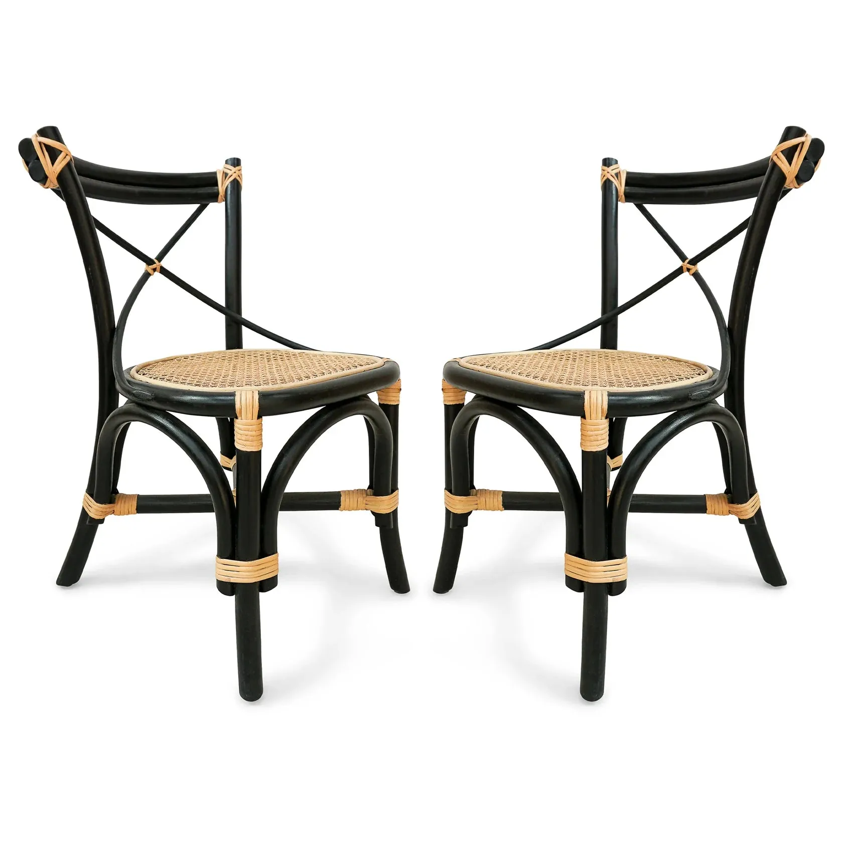 Farm Chair - Black (Pack of 2)