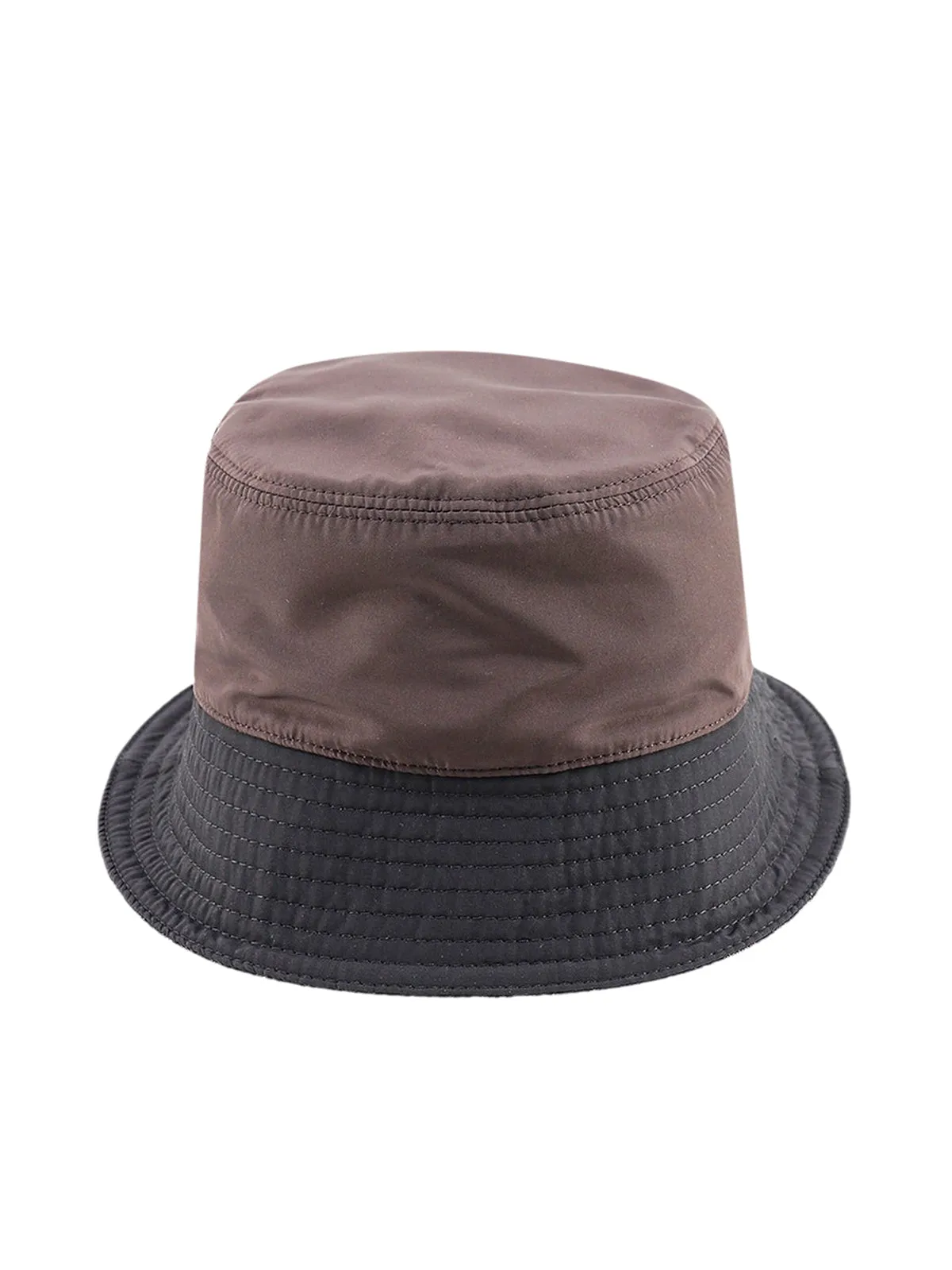 Fendi Logo Patch Flat-Peak Bucket Hat