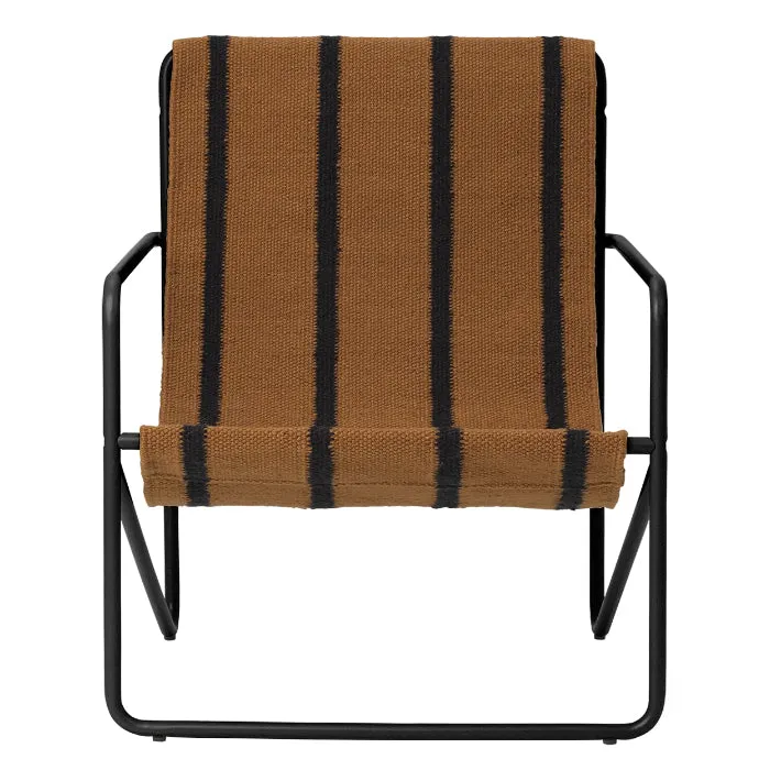 Ferm Living Kids' Desert Chair Brown And Black Stripes