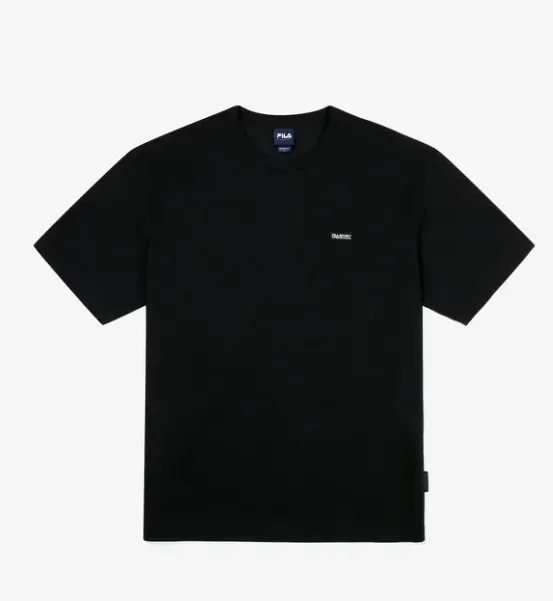 FILA  |Unisex Cotton Logo T-Shirts