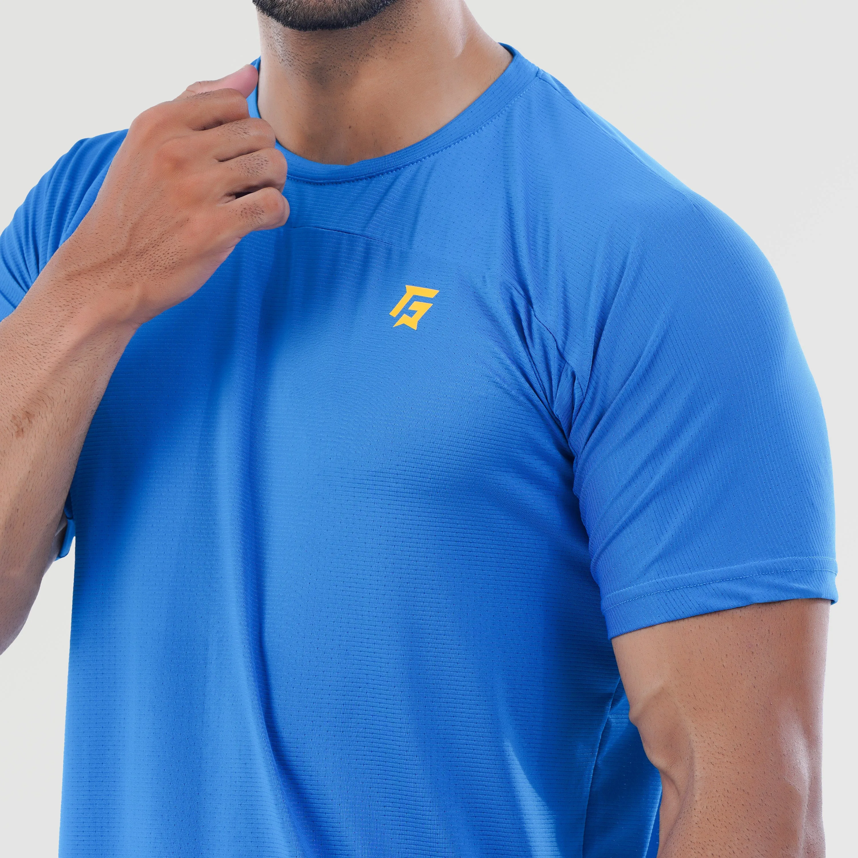 Flex Flow Tee (Blue)