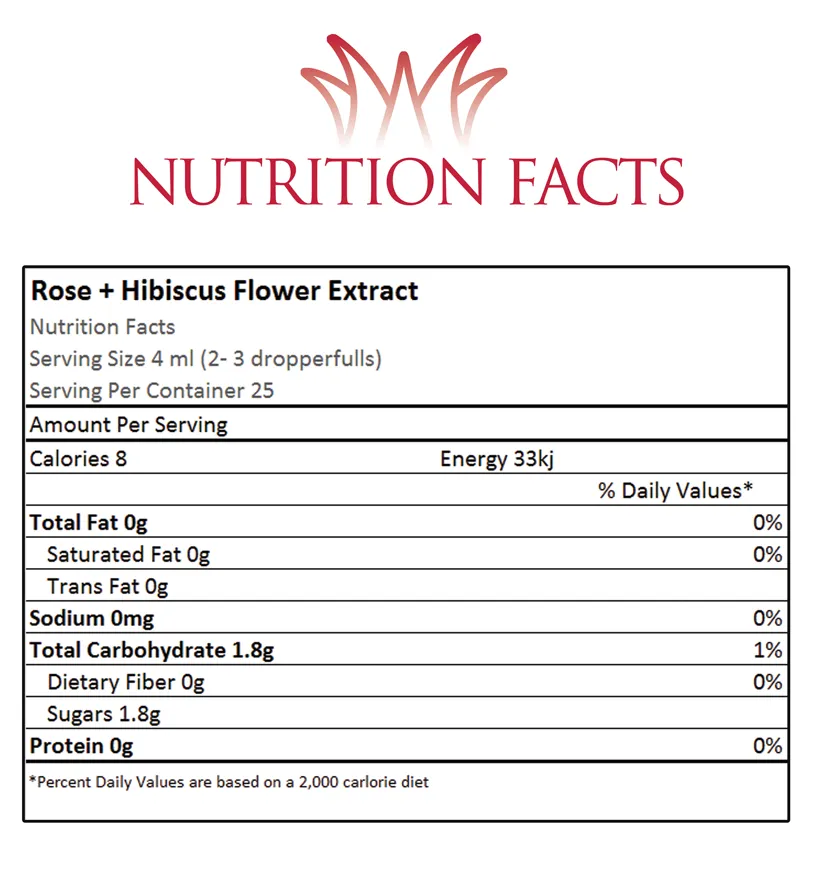 Flower Extract - Rose+Hibiscus