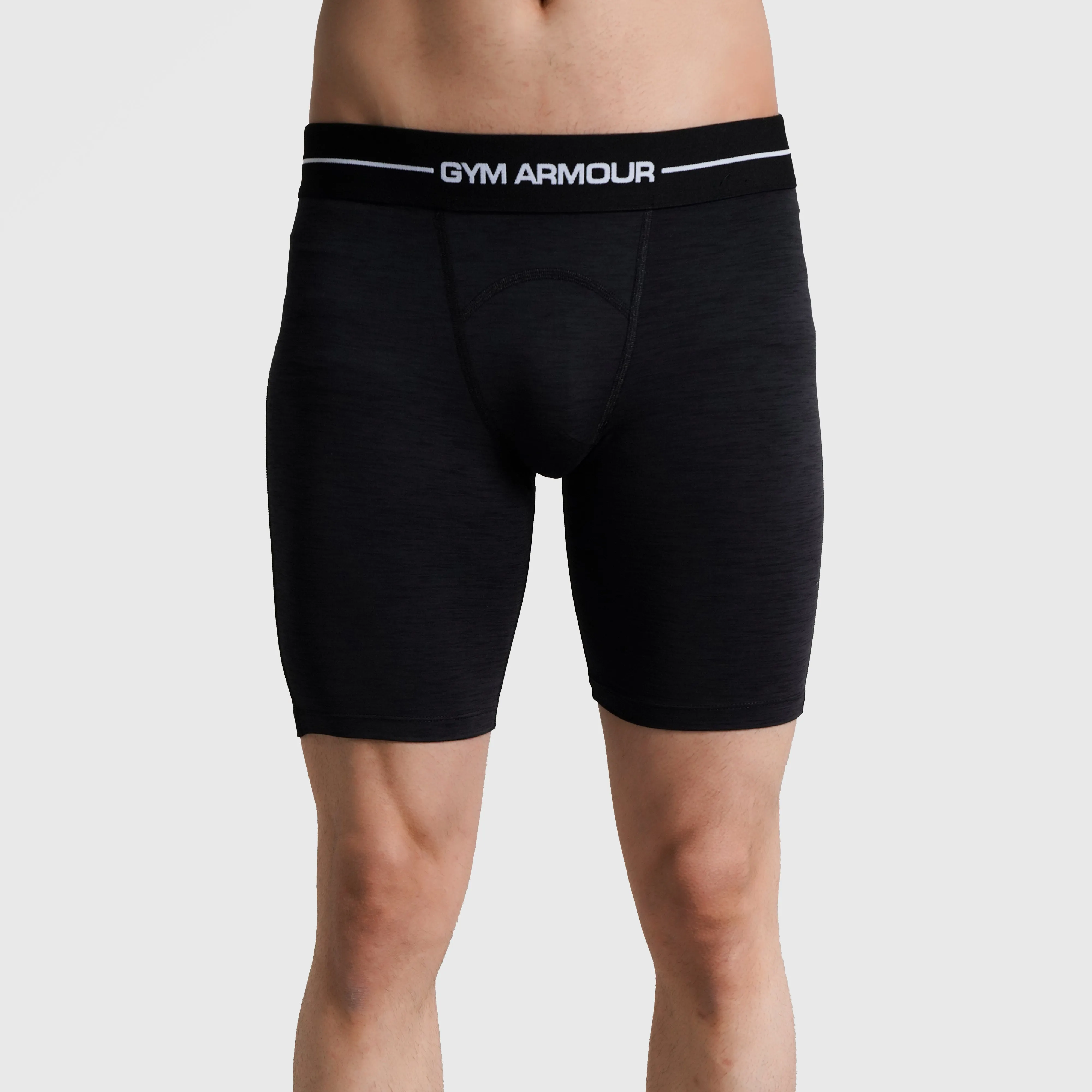 GA Compression Boxers (Charcoal)