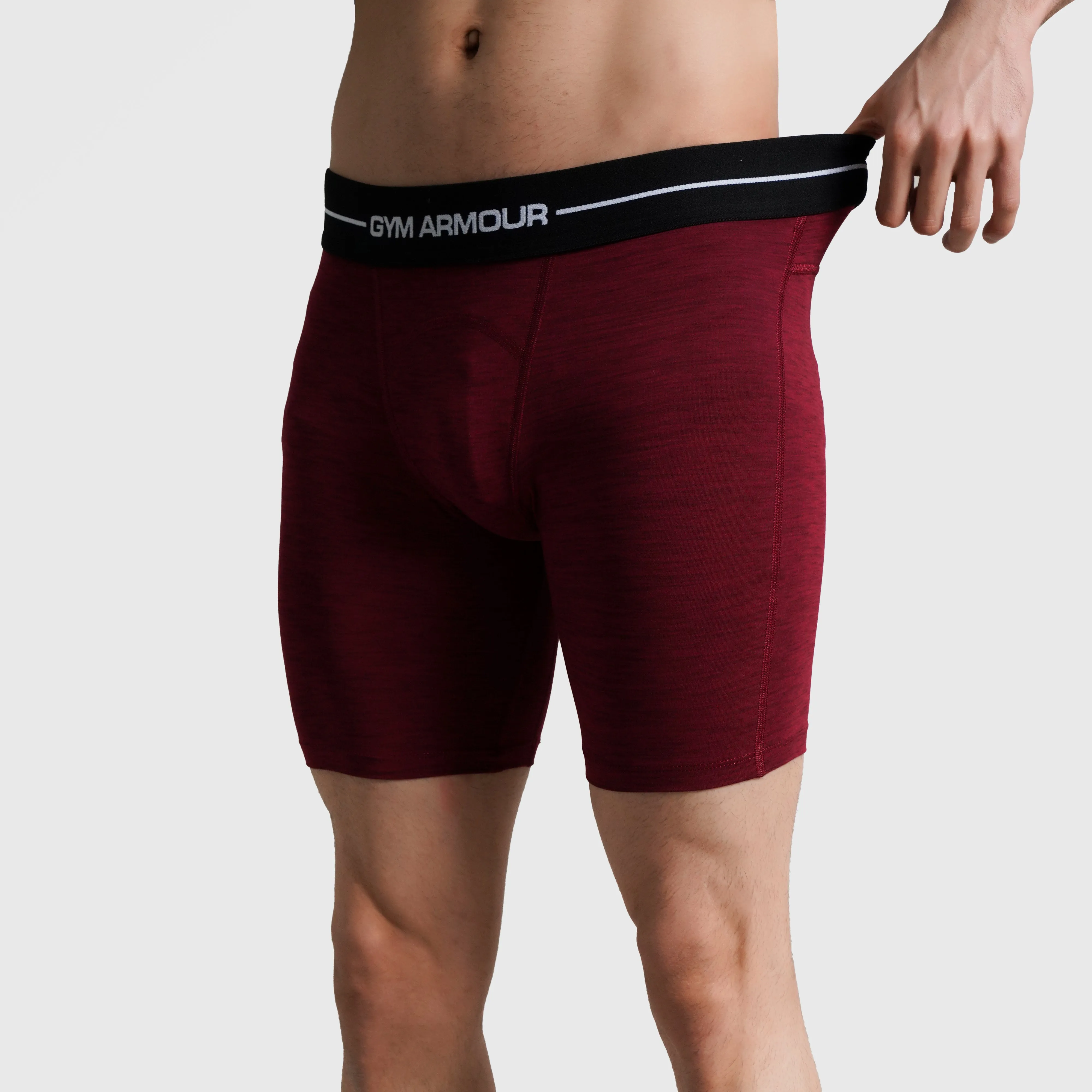 GA Compression Boxers (Maroon)