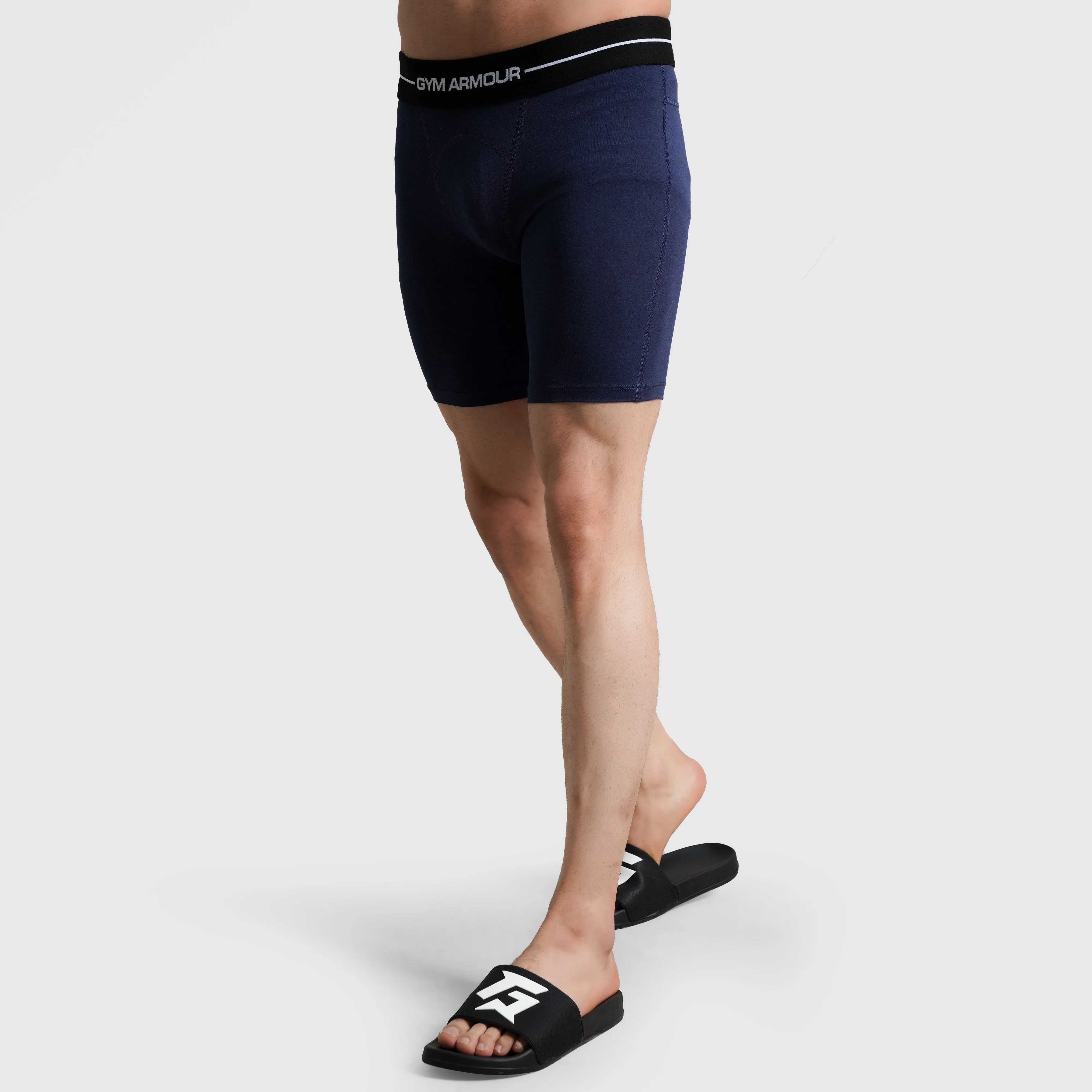 GA Compression Boxers (Navy)