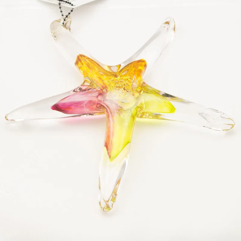 Handblown Glass Starfish