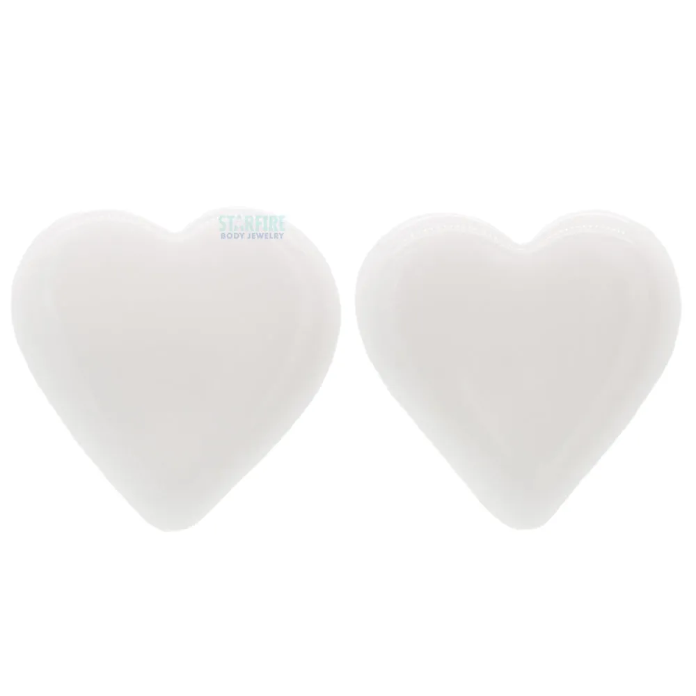 Heart Glass Plugs