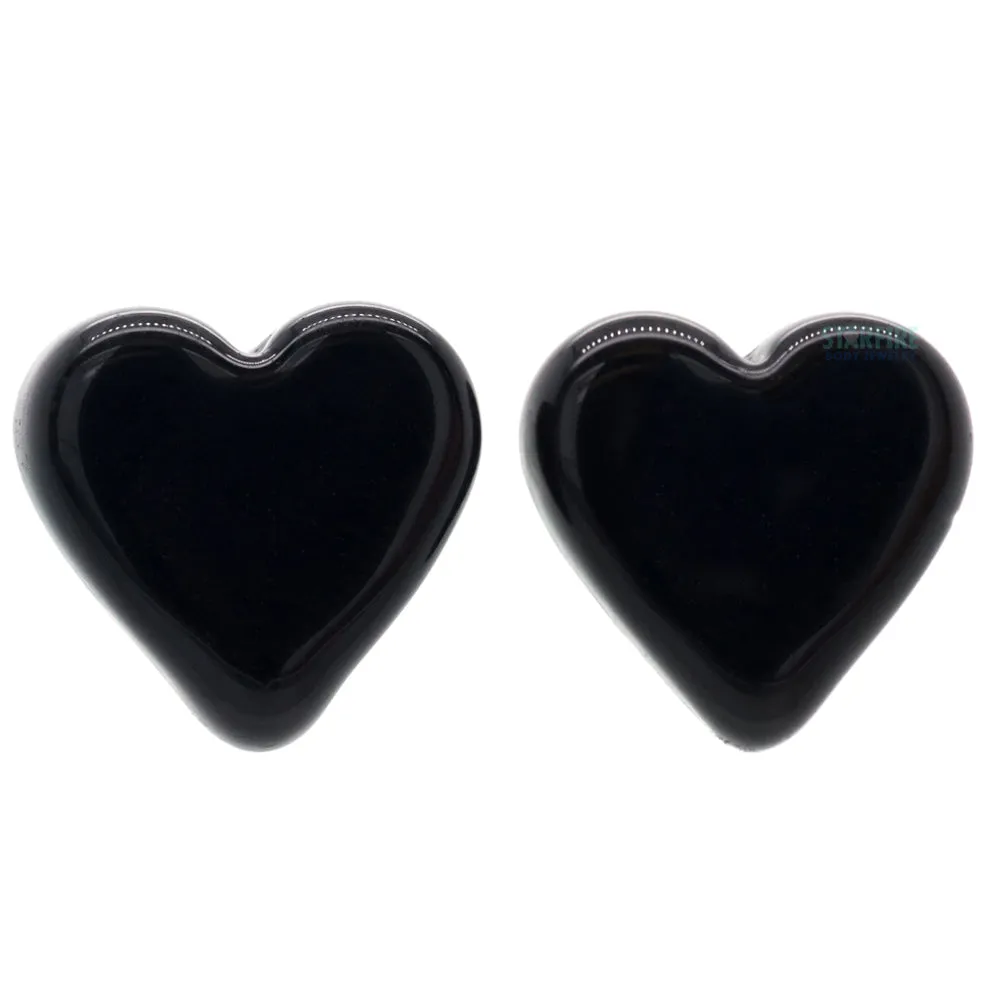 Heart Glass Plugs