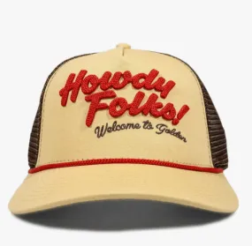 HOWDY FOLKS MESH CAP