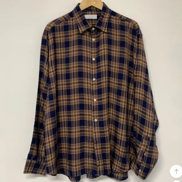 IONSEOUL  |Other Plaid Patterns Unisex Cotton Oversized Shirts