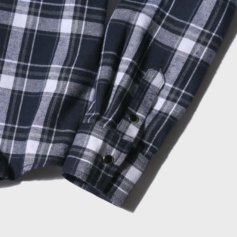 IONSEOUL  |Other Plaid Patterns Unisex Street Style Logo Shirts