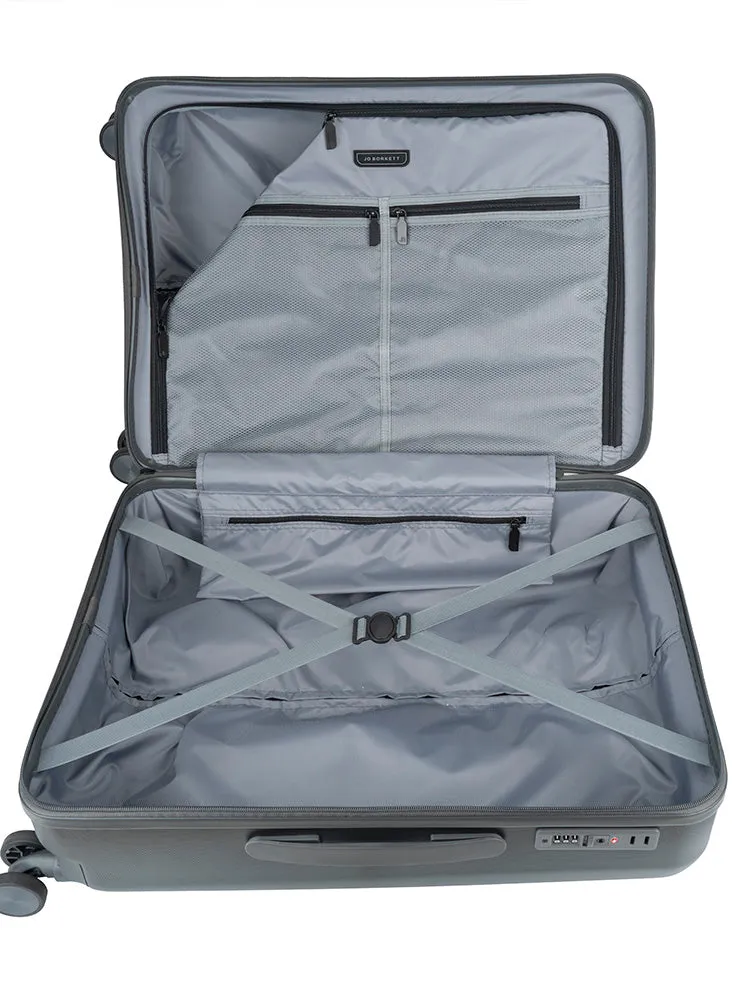 Jo Borkett Gatsby Medium Trolley Case Black