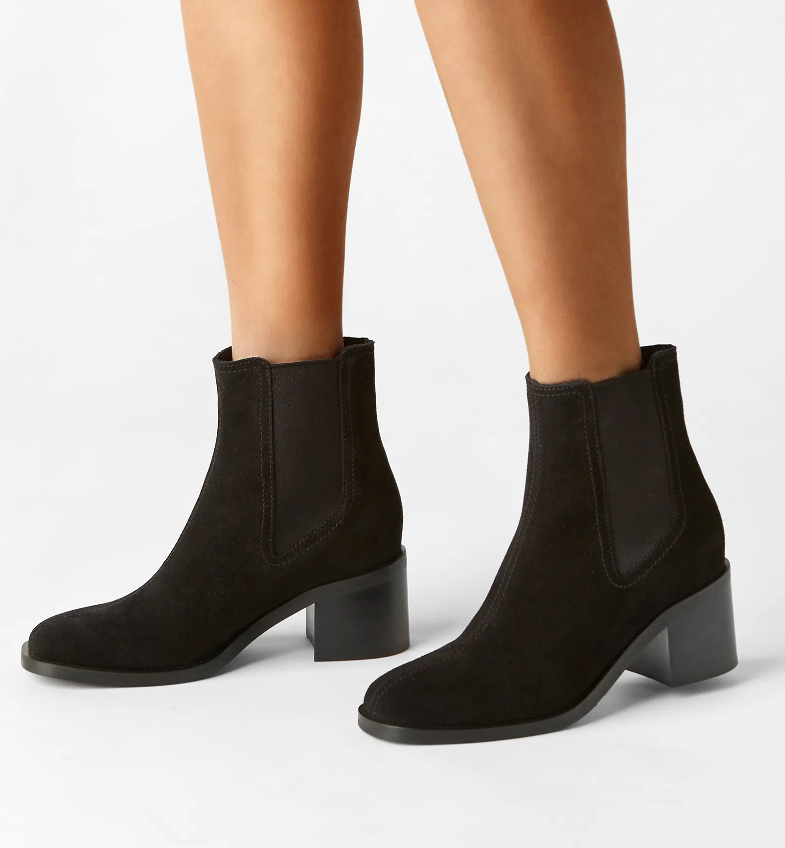 JOELLE SUEDE BOOTIE