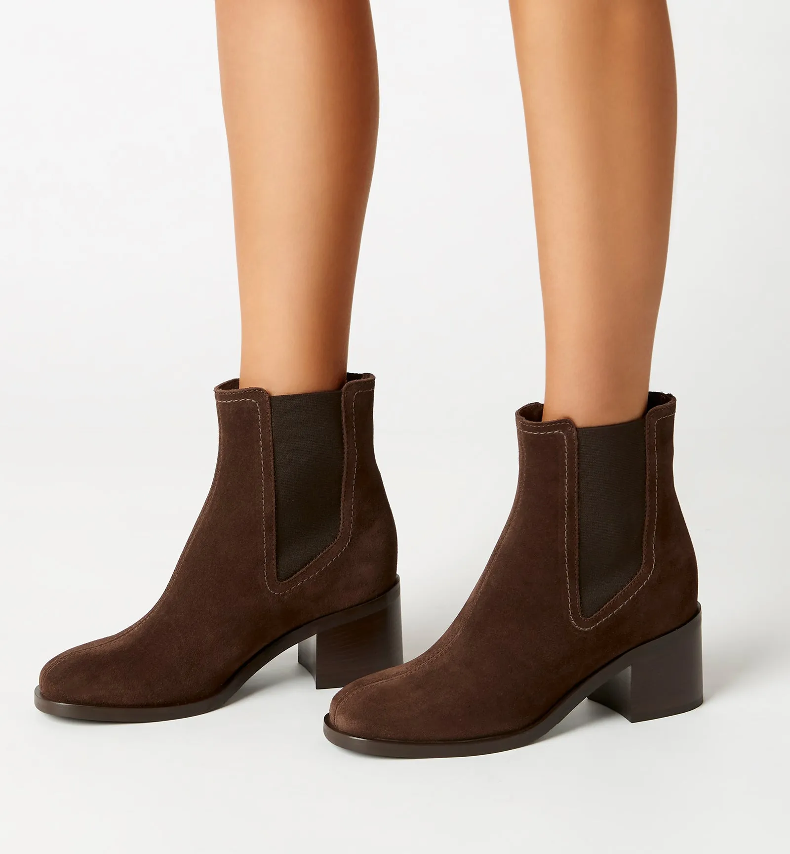 JOELLE SUEDE BOOTIE