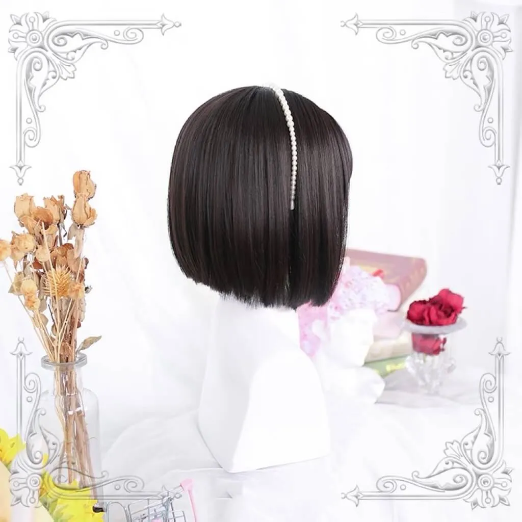 Lolita bobo daily jk short straight wig BY4070