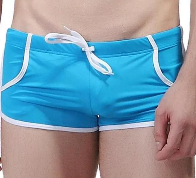 Low Waist Swim Short Trunks For Men