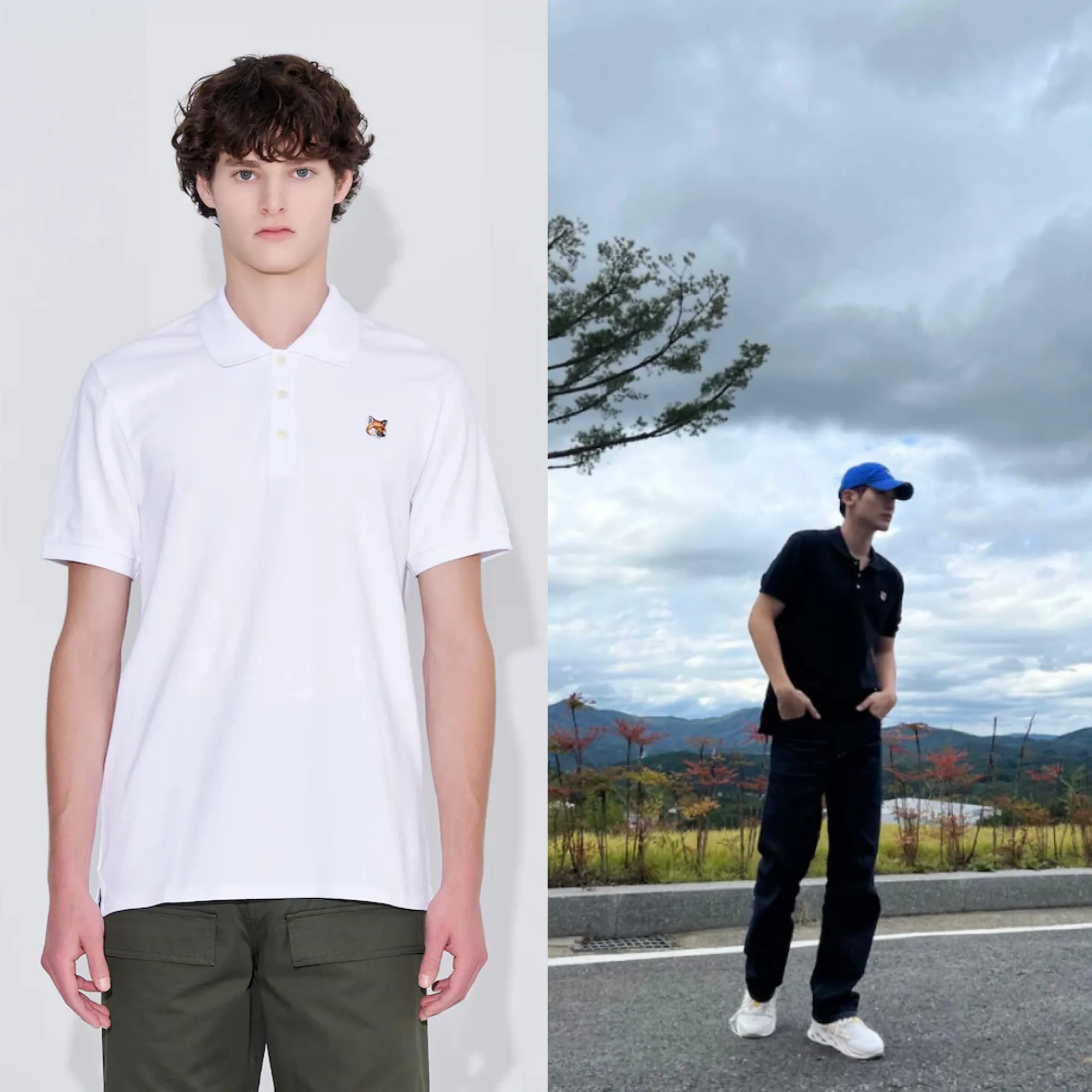 MAISON KITSUNE  |Unisex Designers Polos