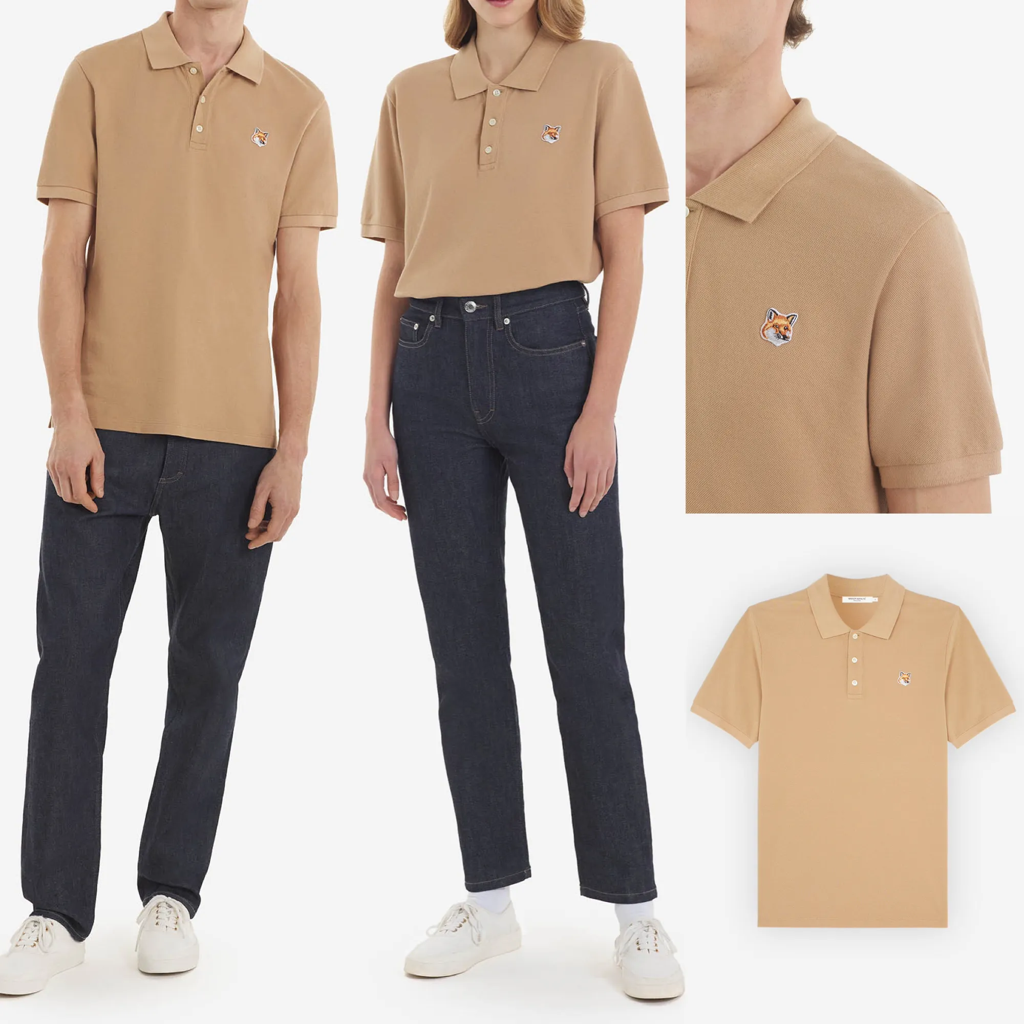 MAISON KITSUNE  |Unisex Designers Polos