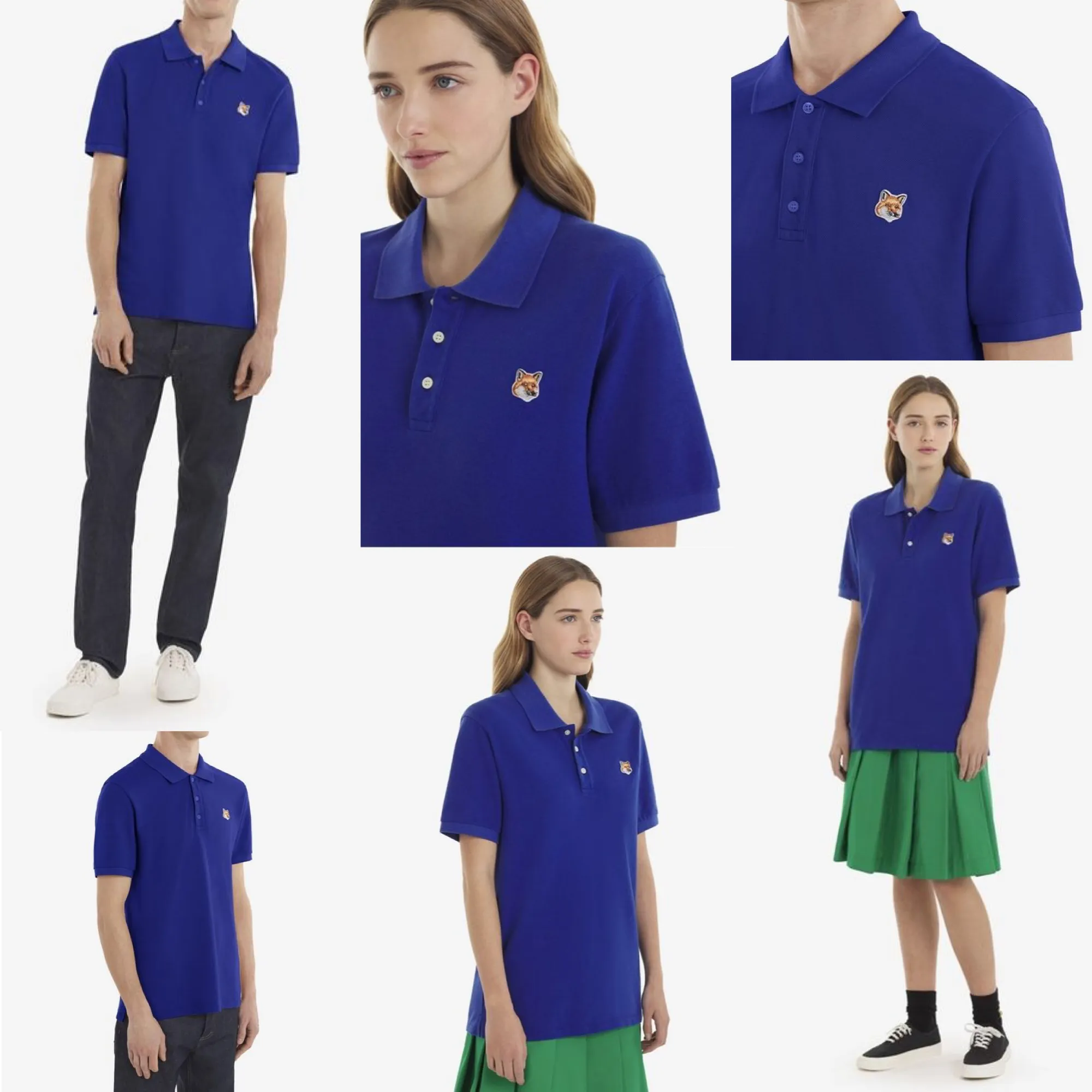 MAISON KITSUNE  |Unisex Designers Polos