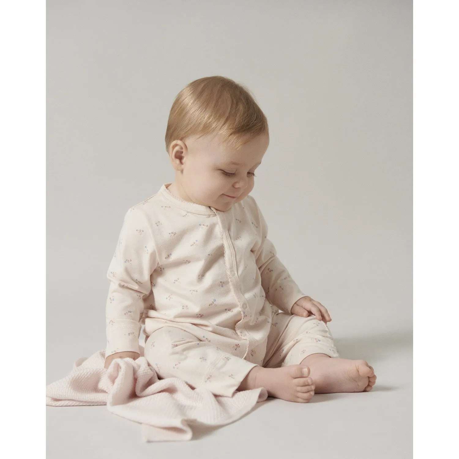 MarMar Modal Smooth Print Anemone Ruka Onesie