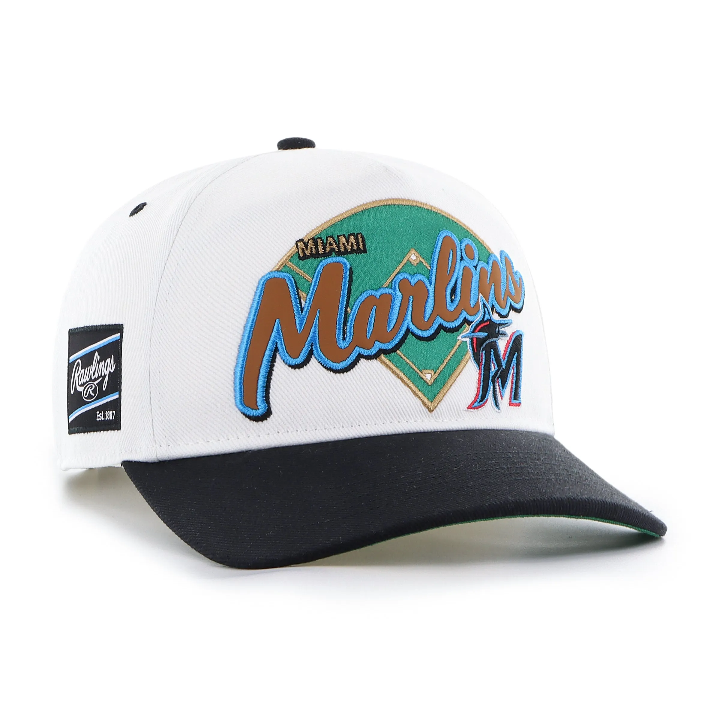 MIAMI MARLINS RAWLINGS INFIELD '47 HITCH